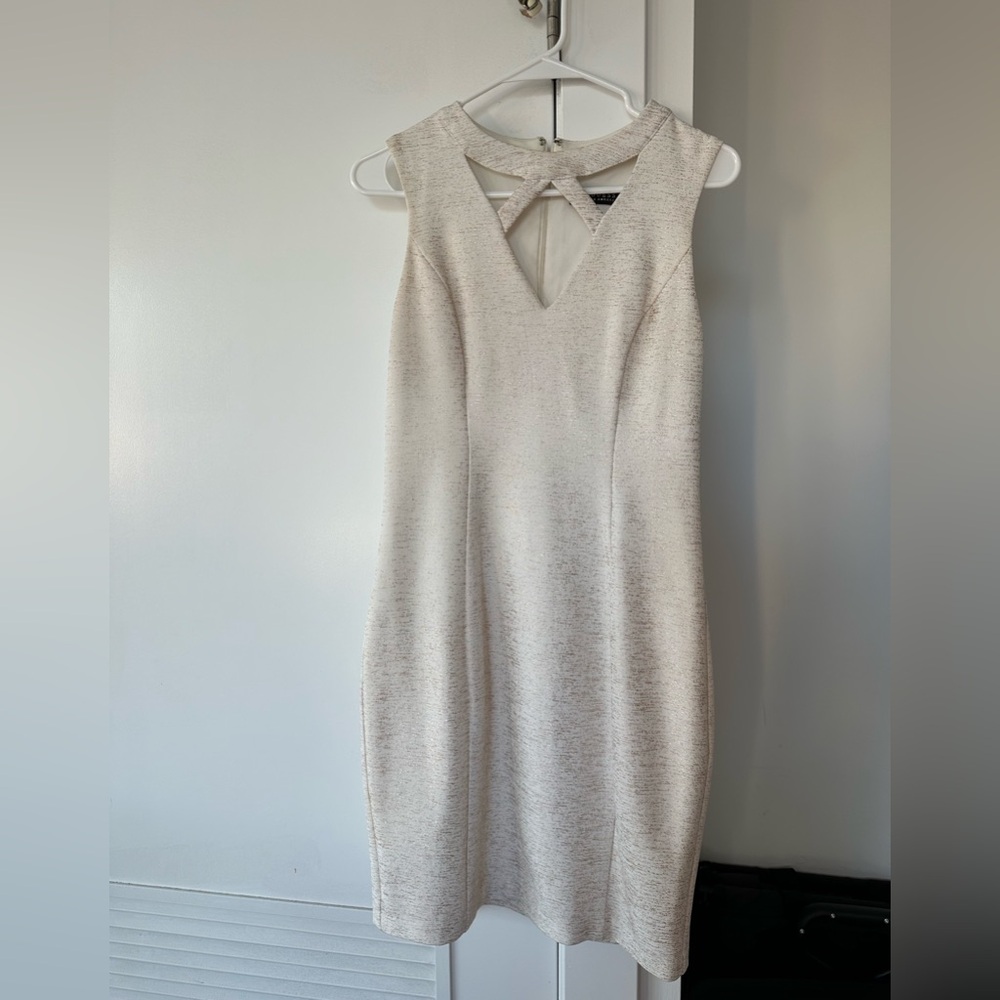 Guess white dress, size: 8